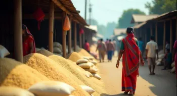 চালের দাম কেজিতে বেড়েছে ৫ থেকে ১০ টাকা