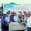 জেলা প্রশাসক ফুটবল টুর্নামেন্টে চ্যাম্পিয়ন নীলফামারী পৌরসভা,সেরা খেলোয়াড় দীপক