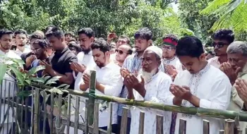 আবু সাঈদের কবর জিয়ারত করে এনসিপির জুলাই পদযাত্রা শুরু