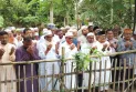 আবু সাঈদের কবর জিয়ারত ও পরিবারের সাথে সাক্ষাৎ করলেন এ টি এম আজহারুল ইসলাম