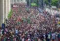 ধর্মঘটে উত্তাল ছিল দেশ, ছাত্রলীগের হামলা