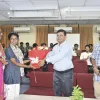 বেরোবি ক্যাম্পাস রেডিও স্বেচ্ছাসেবক শিক্ষার্থীদের সঙ্গে উপাচার্যের শুভেচ্ছা বিনিময় ও পরিচিতি পর্ব