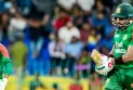 ছক্কা হাঁকাতে গিয়ে আউট সেট ব্যাটার ইমন