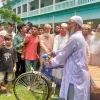 পার্বতীপুর জামায়া‌তে ইসলা‌মীর কর্মী সমাবেশ : এক ব্যক্তিকে ভ্যান উপহার