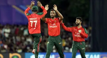 বড় ব্যবধানে শ্রীলঙ্কাকে হারিয়ে সিরিজে ঘুরে দাঁড়াল বাংলাদেশ