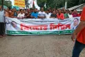 আইনশৃঙ্খলার অবনতি ও ষড়যন্ত্রমূলক অস্থিতিশীলতার প্রতিবাদে লালমনিরহাটে স্বেচ্ছাসেবক দলের বিক্ষোভ