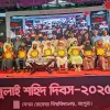 উপদেষ্টারা নিচে, সভামঞ্চে শহীদ পরিবারের সদস্যরা