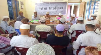 বিমান দুর্ঘটনায় নিহত ও আহতদের সুস্থতা কামনায় নীলফামারী জেলা জামায়াতের দোয়া