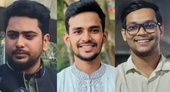 তিন সমন্বয়ককে হাসপাতাল থেকে নেওয়া হয় ডিবি হেফাজতে