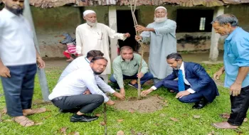 শাহ্জালাল ইসলামী ব্যাংক পিএলসি’র উদ্যোগে সৈয়দপুরে বৃক্ষরোপন