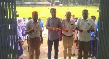 সৈয়দপুরে বোতলাগাড়ী উচ্চ বিদ্যালয়ের নতুন একাডেমিক ভবনের শুভ উদ্বোধন
