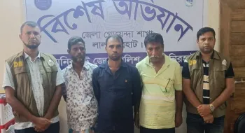 লালমনিরহাটে আন্তঃজেলা প্রতারক চক্রের ৩ সদস্য গ্রেফতার, ট্রাক উদ্ধার