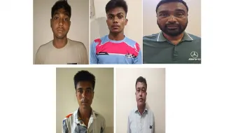 কুড়িগ্রাম জেলায় পুলিশ নিয়োগ পরীক্ষায় ভূয়া পরীক্ষার্থীসহ দালাল চক্রের ৫ জন গ্রেফতার