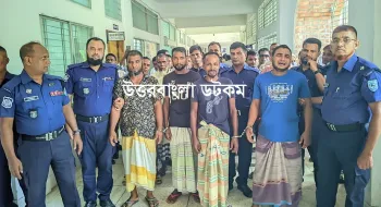 রংপুরে চোর সন্দেহে দুইজনকে পিটিয়ে হত্যা; চার আসামির তিন দিনের রিমান্ড