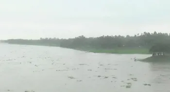 কুড়িগ্রামে দুধকুমার নদের পানি বিপৎসীমার উপরে