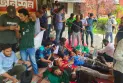 বেরোবিতে অনশনে অসুস্থ ৫ শিক্ষার্থী, দুজনকে নেওয়া হলো হাসপাতালে