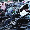 বাসের সঙ্গে ধাক্কা লেগে প্রাইভেটকারে আগুন, নিহত ৩