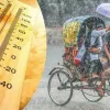 বৃষ্টির সঙ্গে বাড়তে পারে দিন ও রাতের তাপমাত্রা