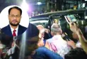 পুলিশি প্রোটোকলে কার্যালয় ছাড়লেন জি এম কাদের