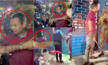 নুরের ওপর হামলা, কে এই লাল টি-শার্ট পরা ব্যক্তি?