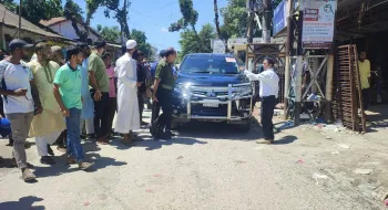 লালমনিরহাটের পাটগ্রামে যানজট নিরসনে উপজেলা প্রশাসনের নানা উদ্যোগ গ্রহণ