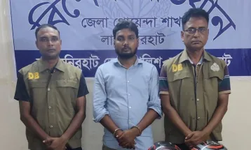 ‎লালমনিরহাটে বহুল আলোচিত একাধিক ক্লুলেস ছিনতাই মামলার আসামি রানা গ্রেপ্তার