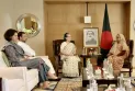 'রাহুল-প্রিয়াঙ্কা মডেলে' ছেলেমেয়েকে দলীয় নেতৃত্বে আনছেন শেখ হাসিনা