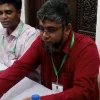 এক পোলিং অফিসারকে অব্যাহতি