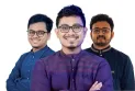 ডাকসুর ভিপি সাদিক, জিএস ফরহাদ ও এজিএস মহিউদ্দীন