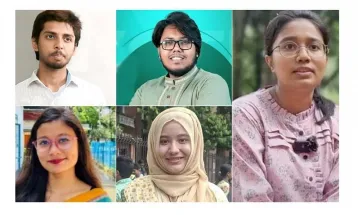 শিবির প্যানেলের বাইরে পাঁচ পদে জয়ী যারা