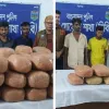 নাটোরে ট্রাক-বাস থেকে ১৭৪ কেজি গাঁজা উদ্ধার, গ্রেফতার ৪
