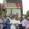 বেরোবিতে শিক্ষার্থীদের যাতায়াতে ৭টি বাস উদ্বোধন