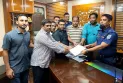 সাংবাদিকদের নামে মামলা প্রত্যাহার দাবিতে স্মারকলিপি প্রদান