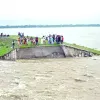 রংপুরের গঙ্গাচড়ায় দ্বিতীয় তিস্তা সেতুরক্ষা বাঁধে ধস; হুমকিতে তিস্তা সেতু