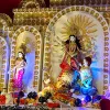 আজ মহানবমী, দেবীর বিদায়ের ঘণ্টা শুরু