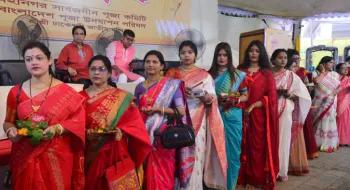 ‘এবার আমরা খুব ভালোভাবে পূজা করতে পেরেছি’