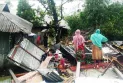 লালমনিরহাটে আকস্মিক ঘূর্ণিঝড়ে শতাধিক কাঁচা পাকা ঘরবাড়ি বিধ্বস্ত , আহত ৩
