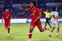 হামজার গোলে এগিয়ে বাংলাদেশ