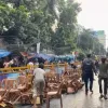 জাপার সমাবেশ ঘিরে ধাওয়া-পাল্টাধাওয়া, সাউন্ড গ্রেনেড নিক্ষেপ
