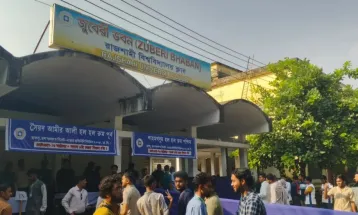 রাকসু নির্বাচনে ভোটগ্রহণ শুরু