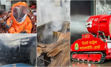 পাঁচ দিনে দেশে তিন ভয়াবহ আগুন