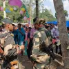 সীমান্তে দুই দেশের মানুষের মিলন মেলা