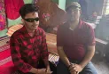 আহত শিক্ষার্থী নিলয়কে দেখতে তার বাড়িতে যান বেরোবি রেজিস্ট্রার