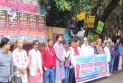 ২১ দফা দাবি বাস্তবায়নে নীলফামারীতে সাংবাদিকদের মানববন্ধন