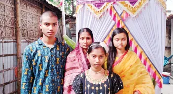 রংপুরের সেই রূপলালের মেয়ের বিয়ে: বাইরে আনন্দ, ভেতরে কষ্ট