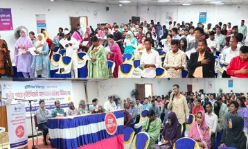 নীলফামারীতে দেড় শতাধিক নারী-পুরুষ নিলেন দুনীীতিবিরোধী শপথ