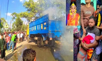 স্কুলের বার্ষিক অনুষ্ঠান থেকে বাড়ি ফেরা হলো না মার্জিয়ার,প্রাণ কেড়ে নিল ঘাতক ট্রাক