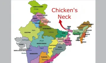 'চিকেনস নেক ঘিরে ভারতের উচ্চপর্যায়ের নিরাপত্তা বৈঠক'