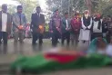 রংপুরে হত্যাকাণ্ডের শিকার বীর মুক্তিযোদ্ধা ও তার স্ত্রীর মরদেহ রাষ্ট্রীয় মর্যাদায় সৎকার