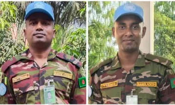 সুদানে শহিদ কুড়িগ্রামের দুই সেনাসদস্য, ‘নীরব হওয়ার’ শেষ বার্তা লিখে গেলেন শান্ত